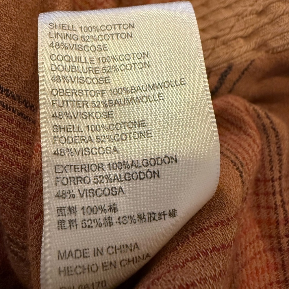 Free People Remi Corduroy Oversized Shacket Coat Size S - Picture 5 of 5
